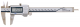 Mitutoyo 573-634, IP67 Digital Blade Caliper, 0-150mm, Resolution .01mm, Accuracy .02mm no thumb roller