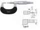 Mitutoyo 122-111 Mechanical Blade micrometer 0-25mm Graduation .01mm Accuracy .003mm Blade type B 0.4mm X 4mm