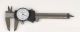 Mitutoyo 505-716 Dial Calipers, Inch, White Face, Stainless Steel, Range 0