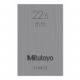 Mitutoyo Series 611662-131 22.5mm Steel Gauge Block, Grade 1(BS 4311: Part 1 1993)