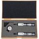 Mitutoyo 3 Point Internal Micrometer Set 368-906 Range:2-3mm