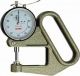 Kaefer Dial Thickness Gauge J50/3 with flat Contact Points - Reading: 0.01 mm  20mm range, 50 mm throat