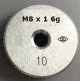 M81GR Metric Go Ring 6g Description : Go Ring Gauge Size : M8 x 1.00 Class : 6g 