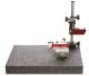 Diavite MSHN-HG Measuring Support with Granite Base, Column Height 250mm with Rack and Pinion Adjustment Base Dimensions 400 x 250 x 50mm with adapter for Diavite Motor Unit