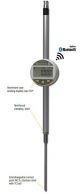 Sylvac 30-805-6661 Sylvac Digital Indicator S Dial Work SMART with Bluetooth IP54 Measuring Range: 100mm / 4