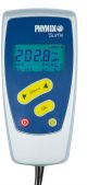 Phynix 10804 Paint Thickness Gauge Surfix® E-F coating thickness measurement gauges has a firmly attached probe This gauge can measure on magnetic base materials like iron and steel. Range	0 – 1.500 µm Accuracy	± (1 µm + 1 % of value) Resolution	0.1 µm or